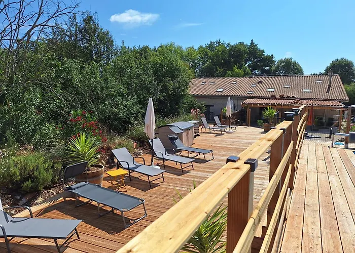 Barn At La Vieille Grange, With Pool In The Dordogne 3 Star * Saint-Privat-des-Prés